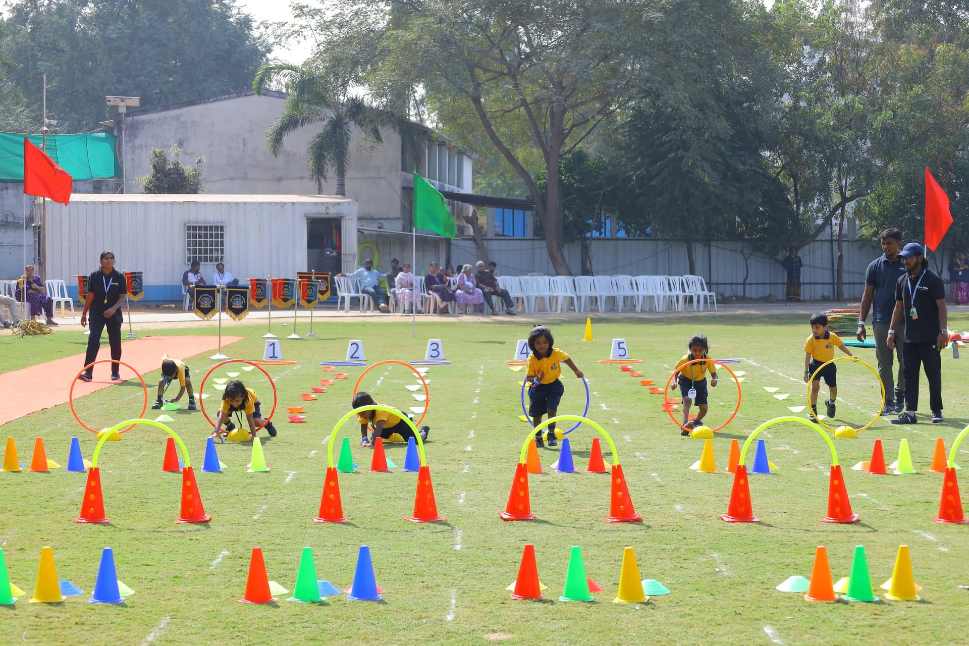 Sports Day Speed & Agility Hurdle Sprint